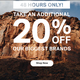 Extra 20% off big brands | Backcountry